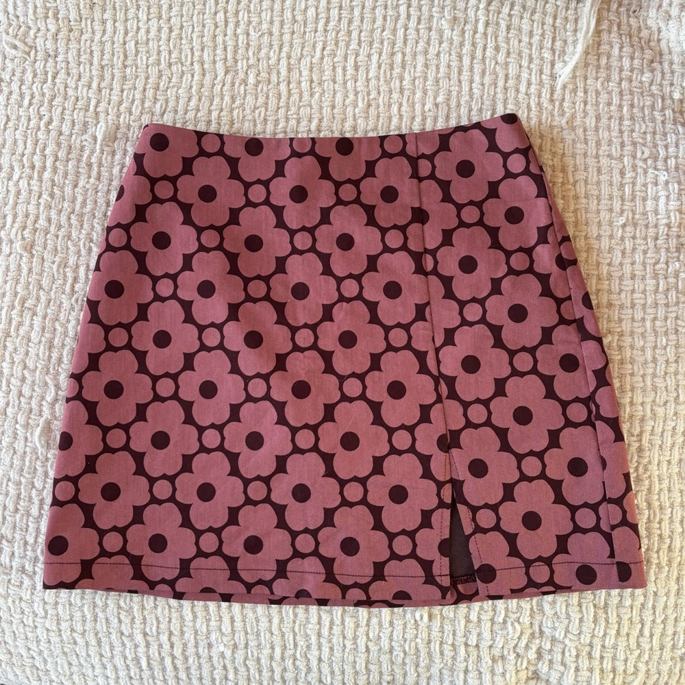 Urban Outfitters Mauve A-Line Mini Skirt Casual